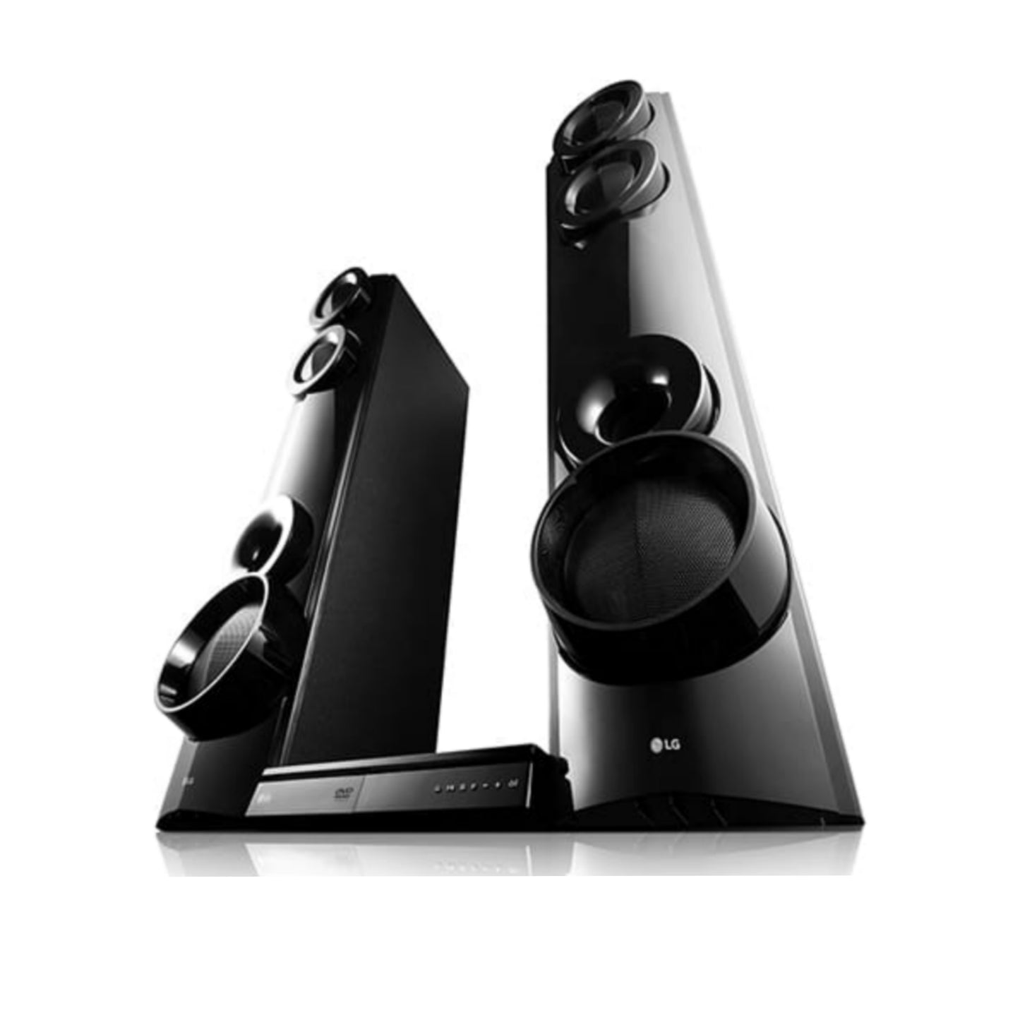 LG LHD675BG 4.2 1000W Double SubWoofer Bodyguard DVD/CD Home Theater System - Brand New