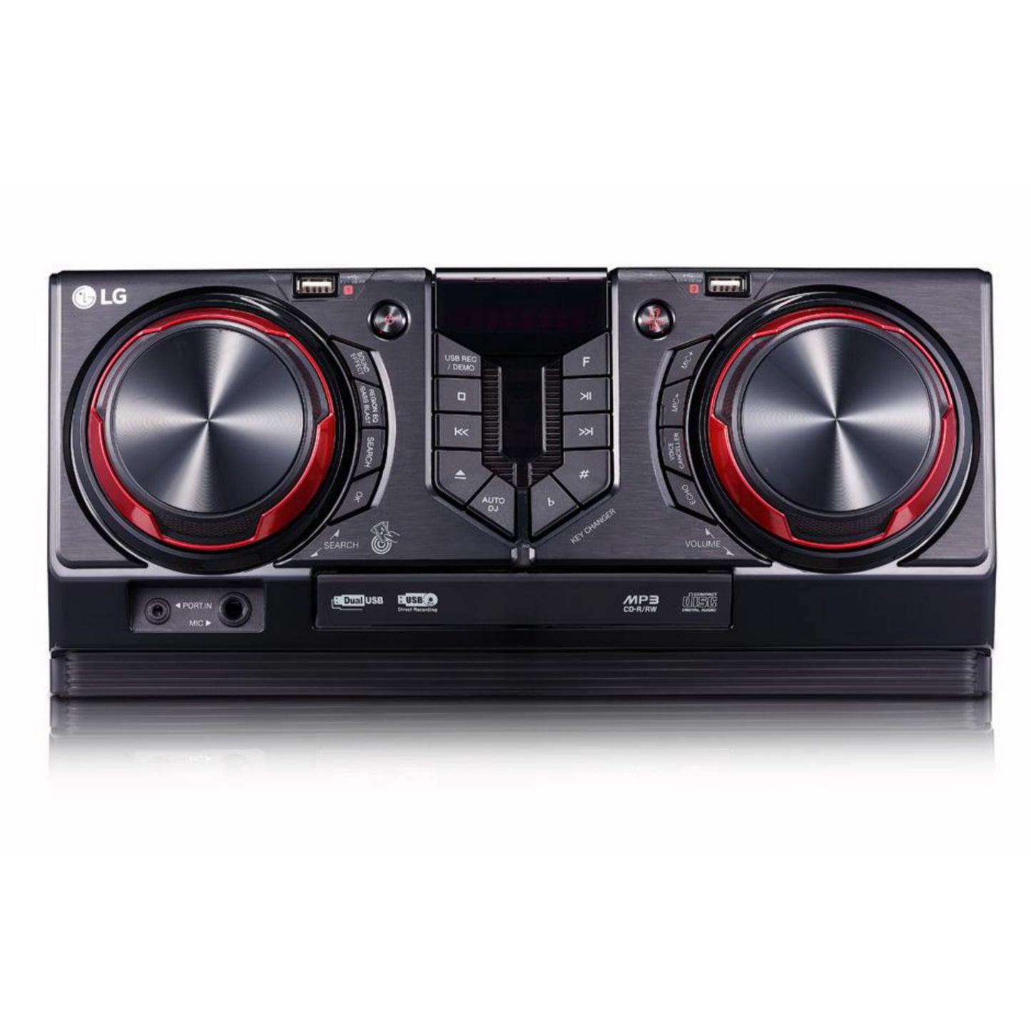 LG XBOOM CJ45 720W HiFi CD + Karaoke + Auto DJ Bluetooth Home Theater - Brand New