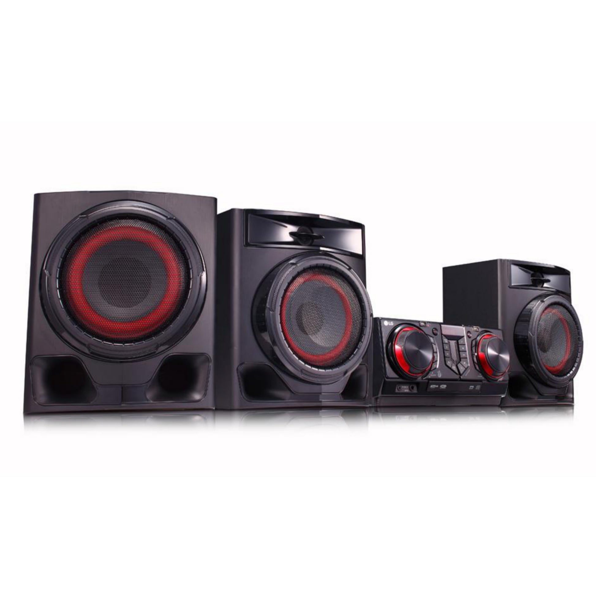 LG XBOOM CJ45 720W HiFi CD + Karaoke + Auto DJ Bluetooth Home Theater - Brand New