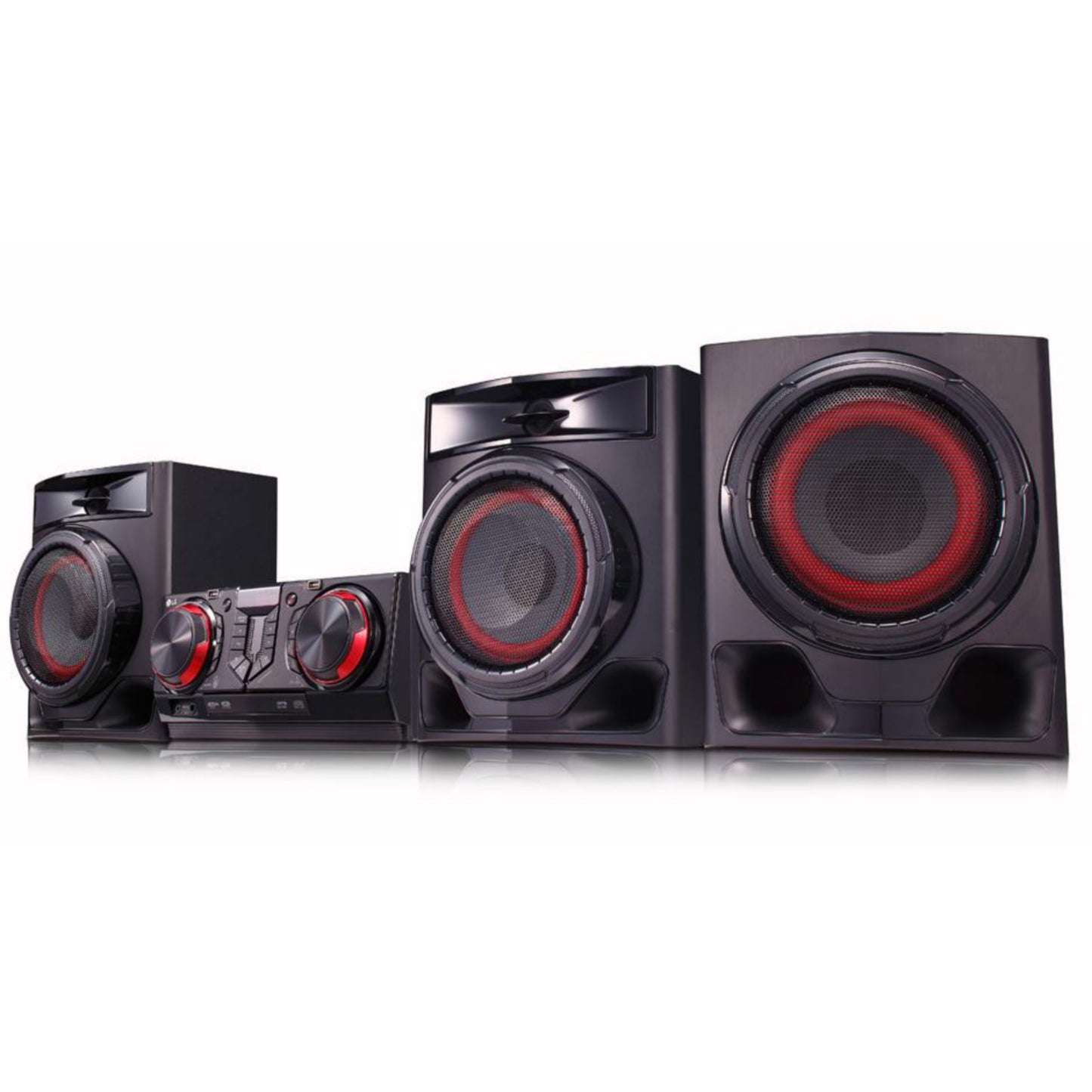 LG XBOOM CJ45 720W HiFi CD + Karaoke + Auto DJ Bluetooth Home Theater - Brand New
