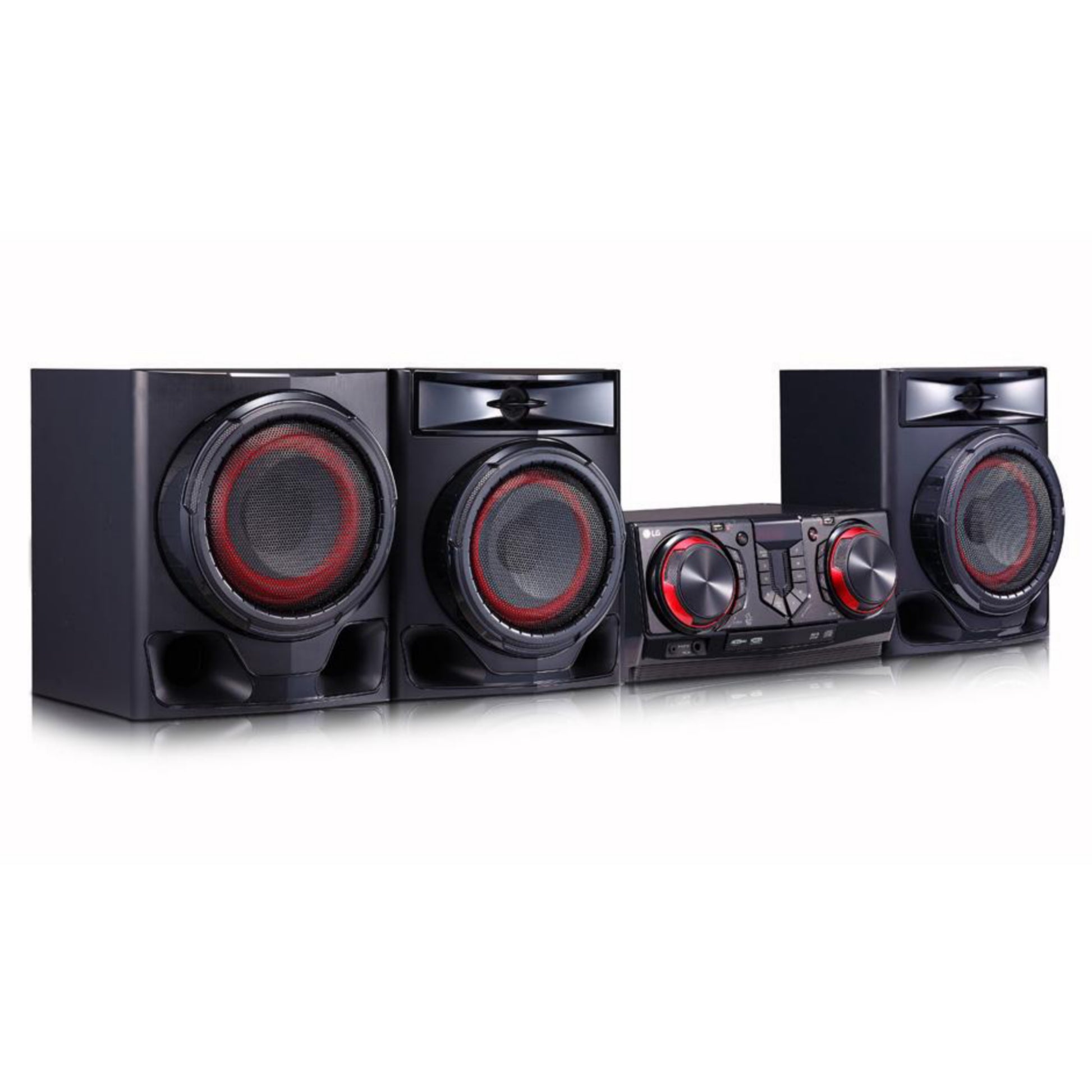 LG XBOOM CJ45 720W HiFi CD + Karaoke + Auto DJ Bluetooth Home Theater - Brand New