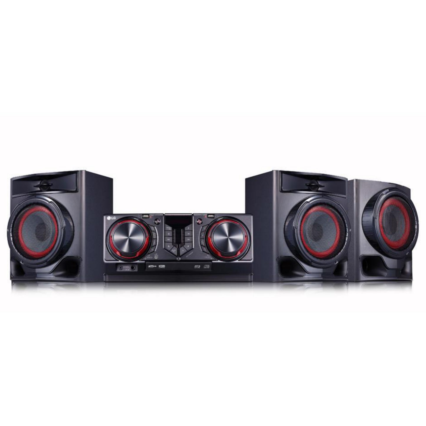 LG XBOOM CJ45 720W HiFi CD + Karaoke + Auto DJ Bluetooth Home Theater - Brand New