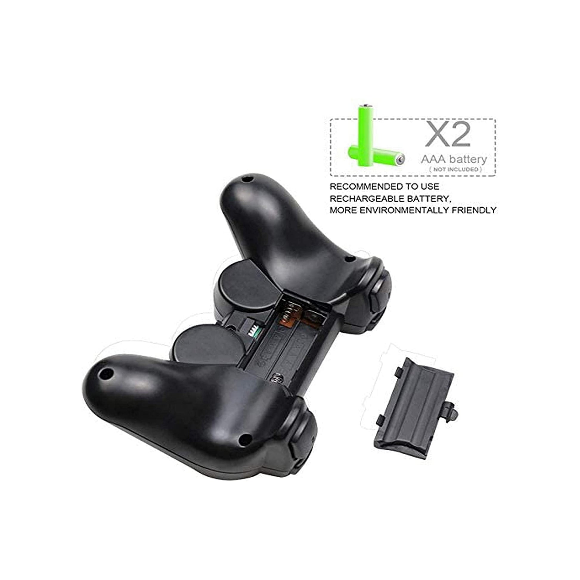 Original PS2 (Playstation 2) Wireless Game Controller - Back View