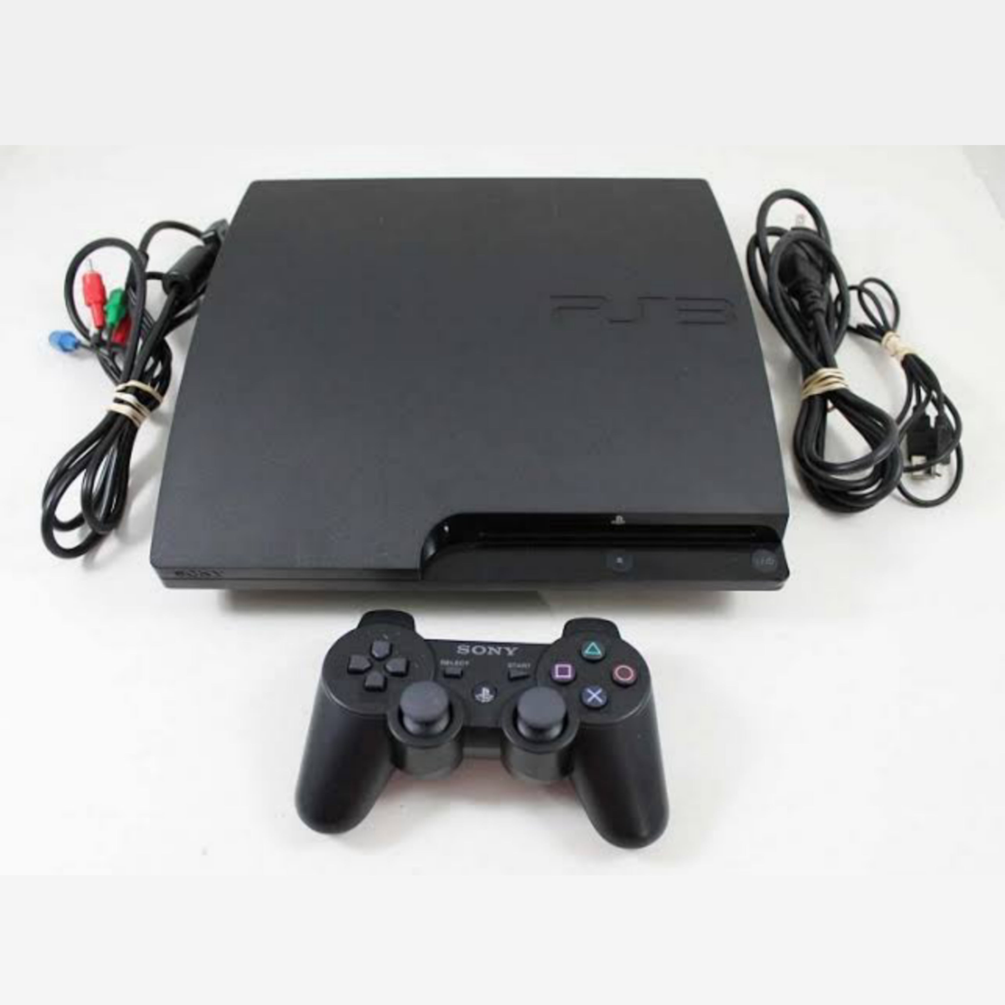 Sony Super Slim Ps3 Game Console - 500GB With 20 Game Including