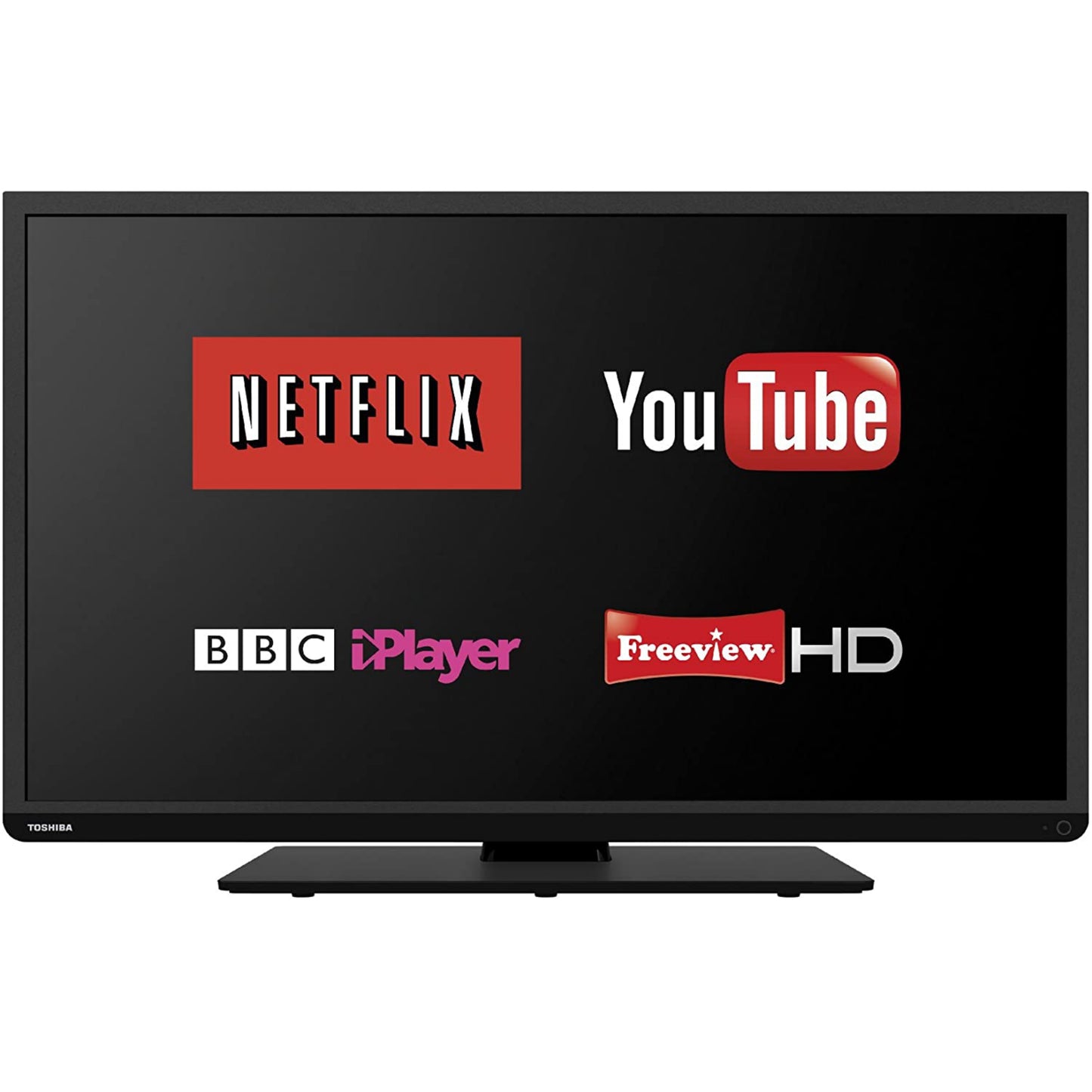 TOSHIBA 40 Inch Smart Full HD LED TV (WiFi, Screen Mirroring, Netflix, YouTube) - London Used