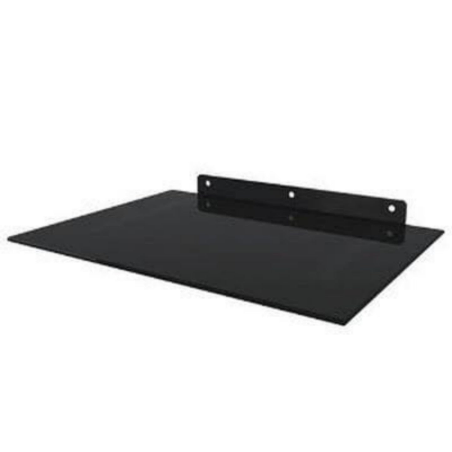 Single Layer Glass Wall Shelf For DVD, Decoder, Android Box, Router