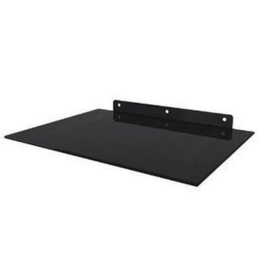 Single Layer Glass Wall Shelf For DVD, Decoder, Android Box, Router