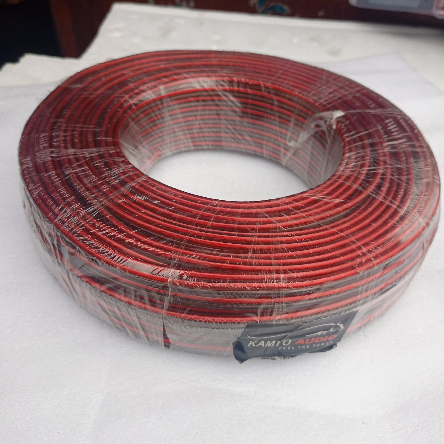 Karma Red and Black 100 Yards Speaker Cable - Brand New