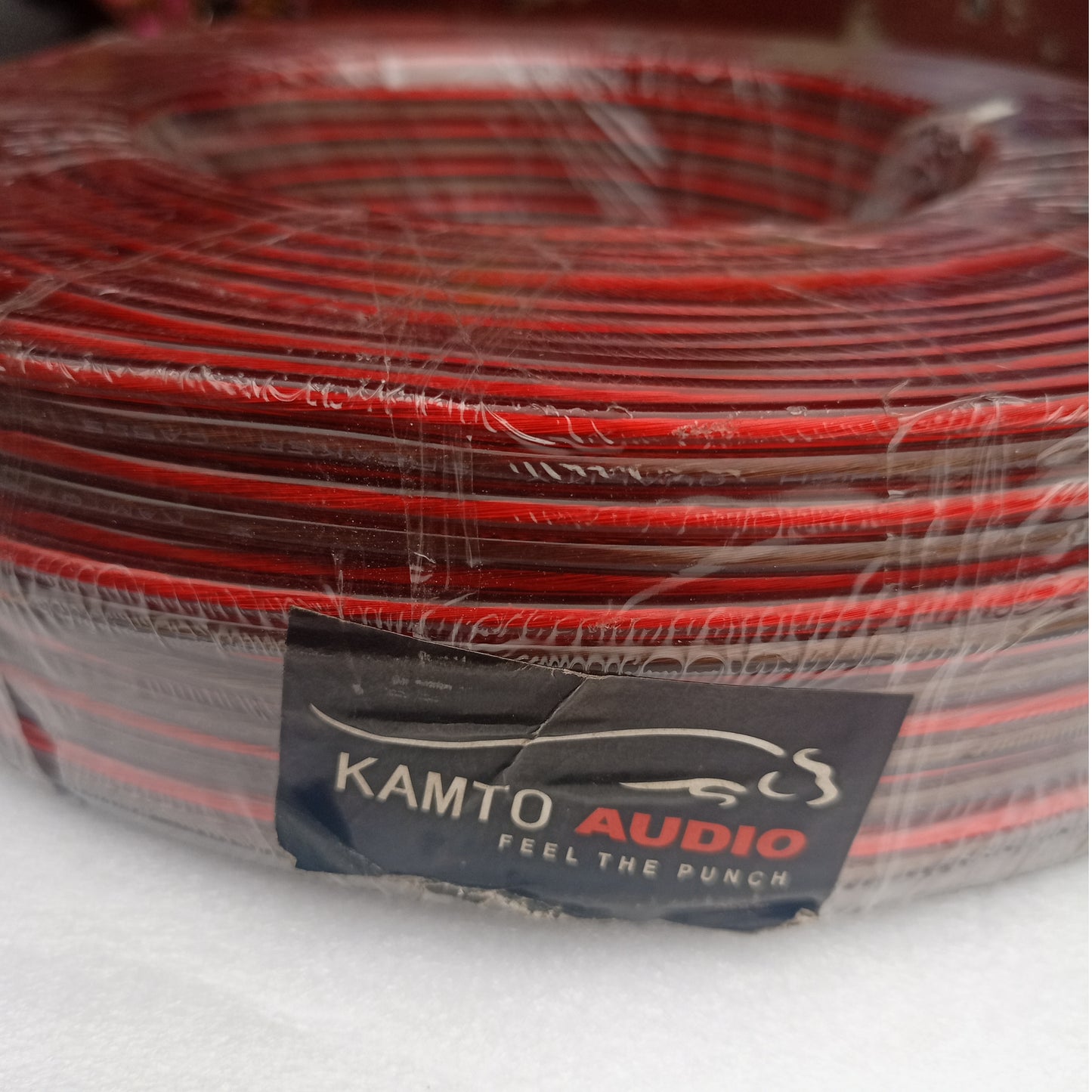 Karma Red and Black 100 Yards Speaker Cable - Brand New