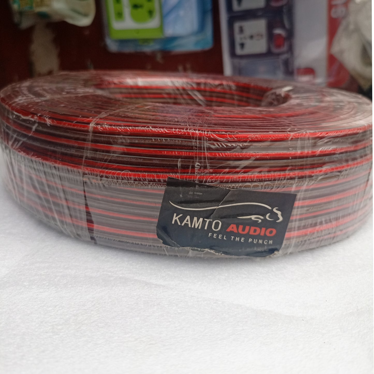 Karma Red and Black 100 Yards Speaker Cable - Brand New