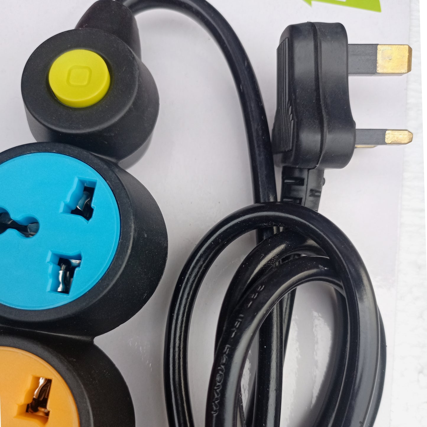 Extension JMS avec 4 prises et 3 emplacements USB (prise britannique) - Tout neuf