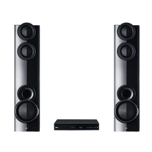LG LHD675BG 4.2 1000W Double SubWoofer DVD/CD Home Theater System - Brand New
