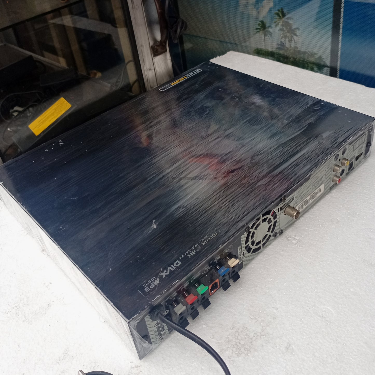 LG DH6340P 1000Watts DVD Home Theater Machine Head - Back View
