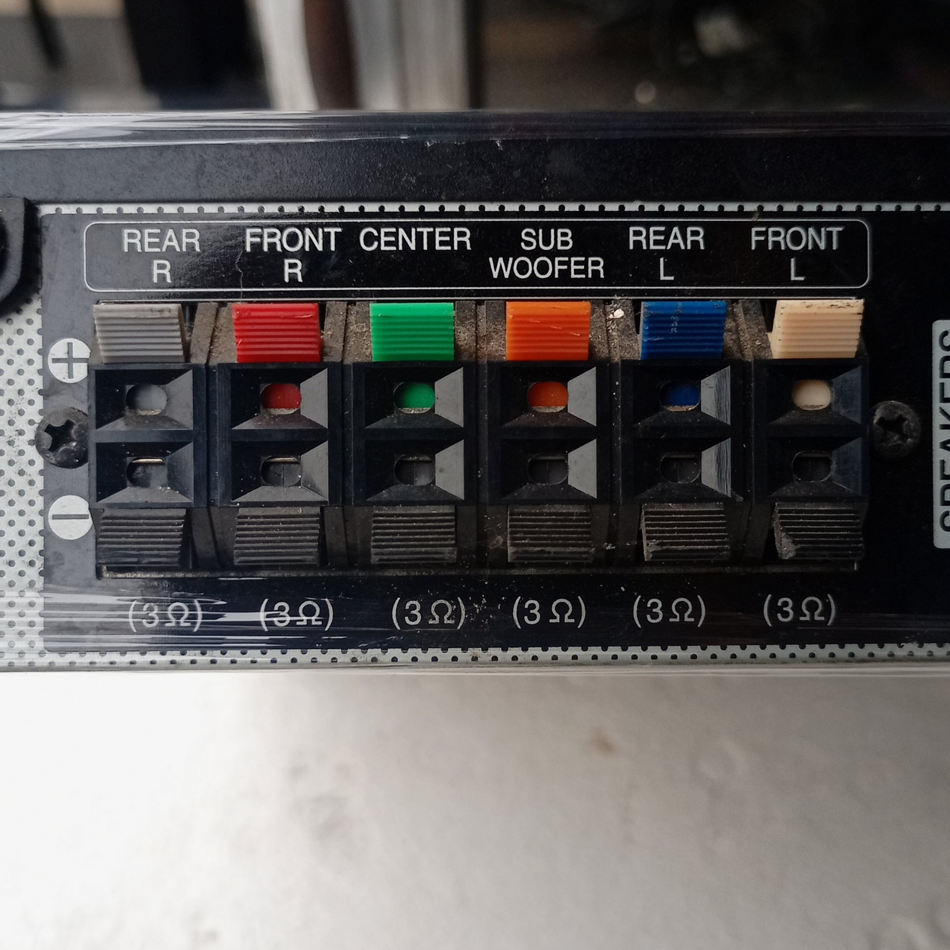 LG BH6320 1000Watts 3D Blu-ray Home Theater Machine Head - Speaker Terminals