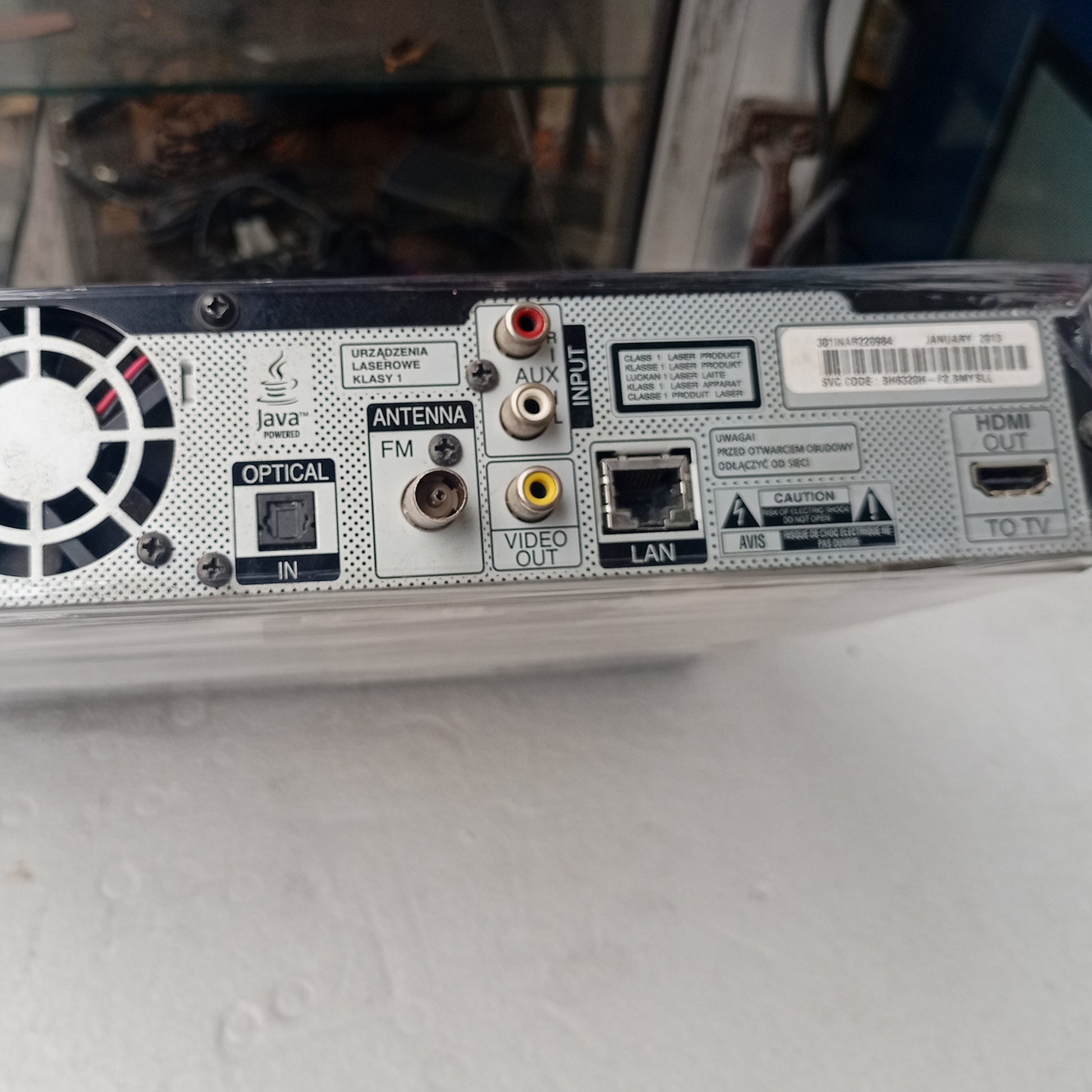 LG BH6320 1000Watts 3D Blu-ray Home Theater Machine Head - Video Output