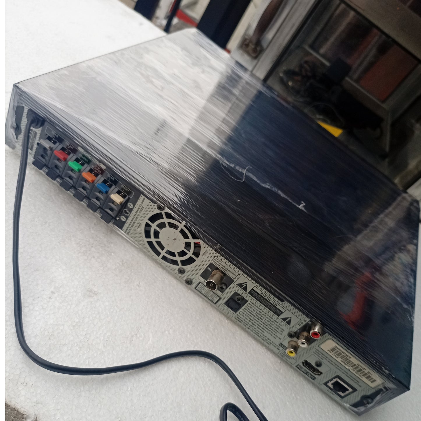 LG HX806TG 3D Blu-ray 850 Watts DVD Home Theater Machine Head - Back View