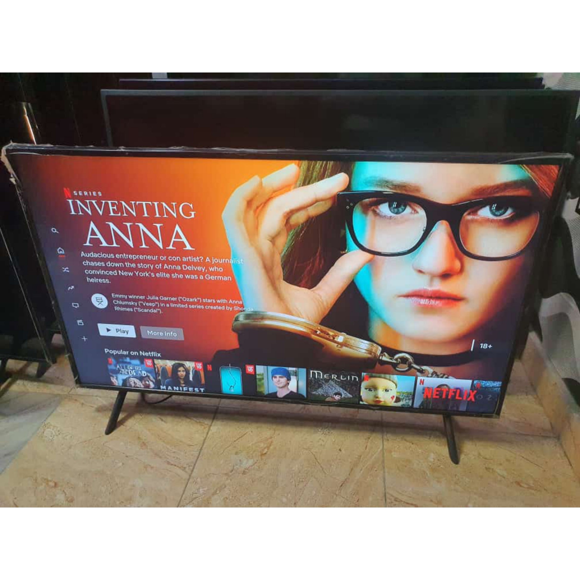 SAMSUNG 43 Inch UE43NU7020 4K UHD HDR+ Smart TV + Apple AirPlay - UK Used