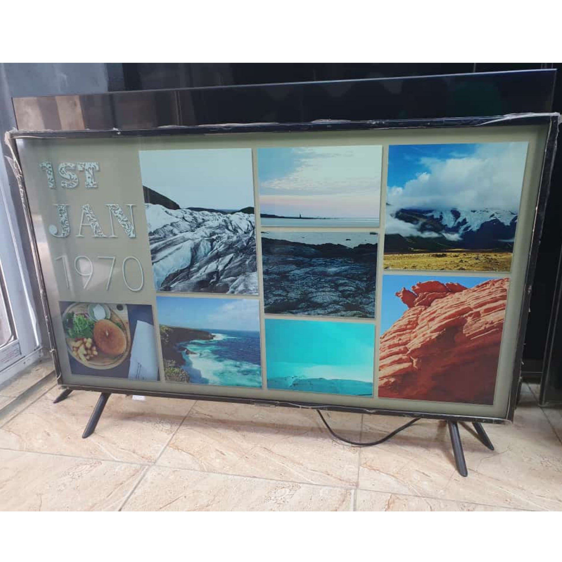 SAMSUNG 43 Inch UE43NU7020 Bluetooth 4K UHD HDR+ Smart TV + Apple AirPlay - UK Used