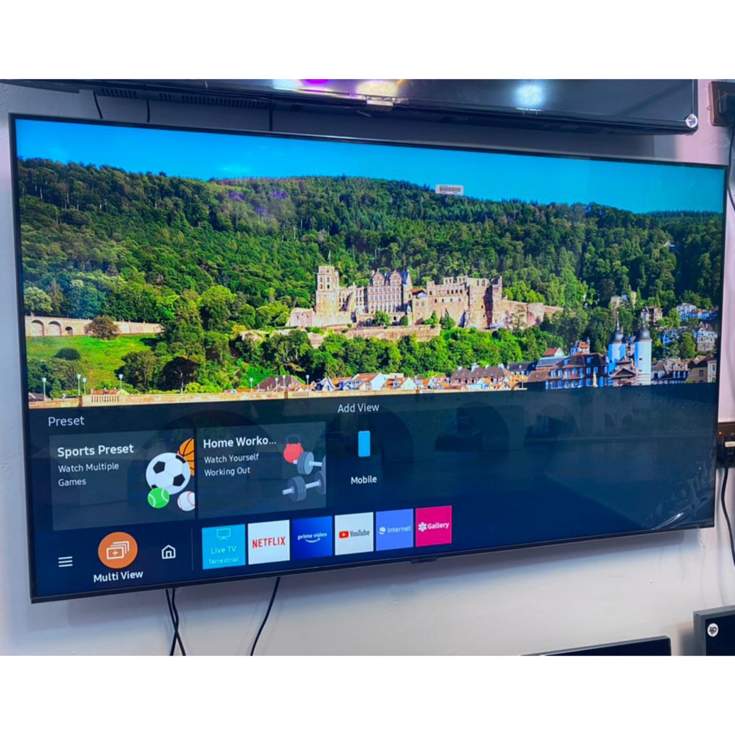 SAMSUNG 55 Inch QLED 55Q60A Certified True 4K UHD HDR10+ Smart TV (2021 model) - UK Used