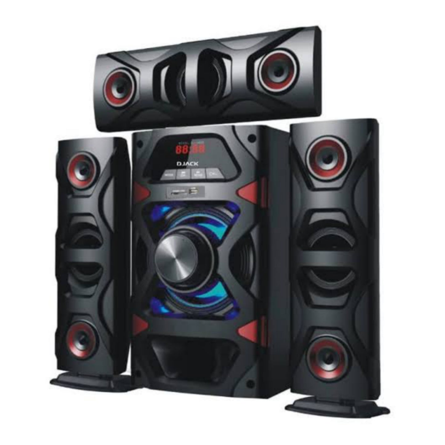 DJACK AK1403 3.1Ch Bluetooth Home Theater - Brand New