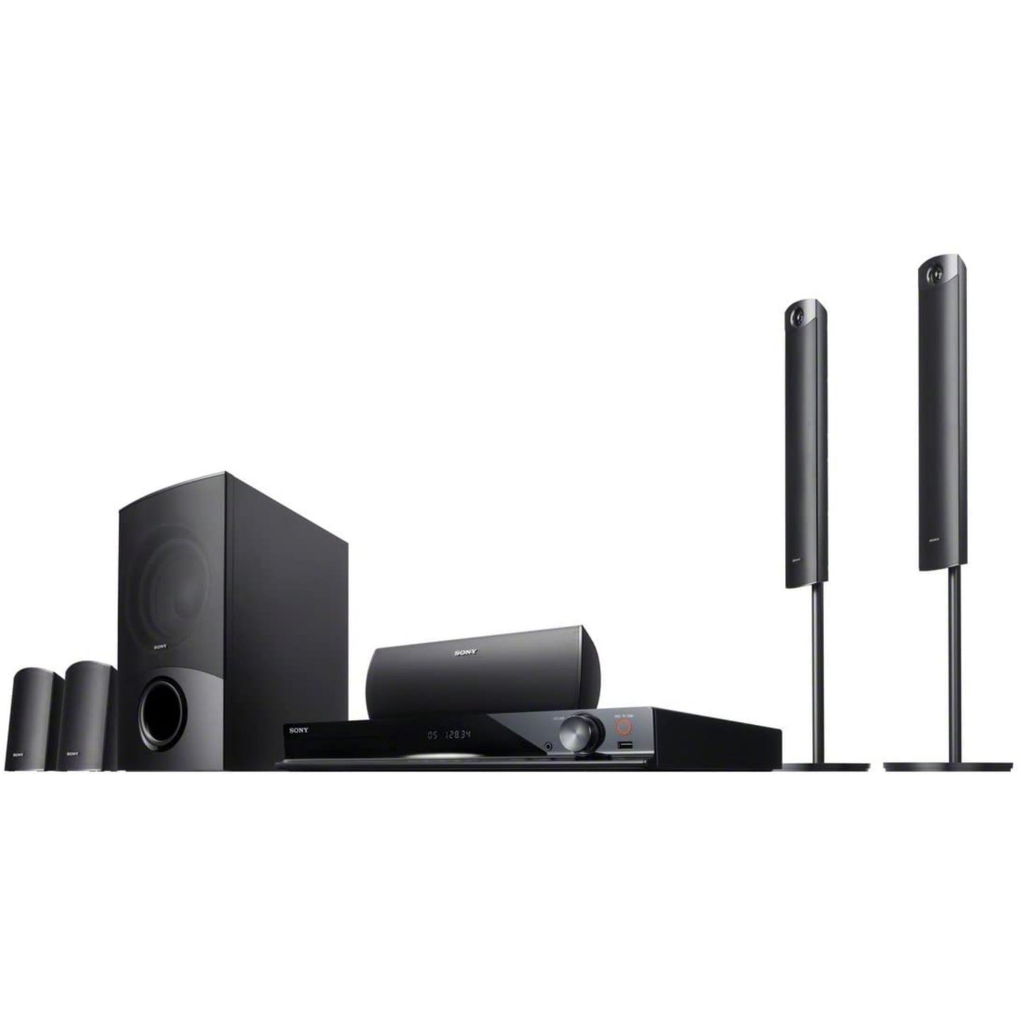 Sony BRAVIA DAV-DZ640K 5.1Ch 1000 watts Standing DVD Home Theater System - London Used