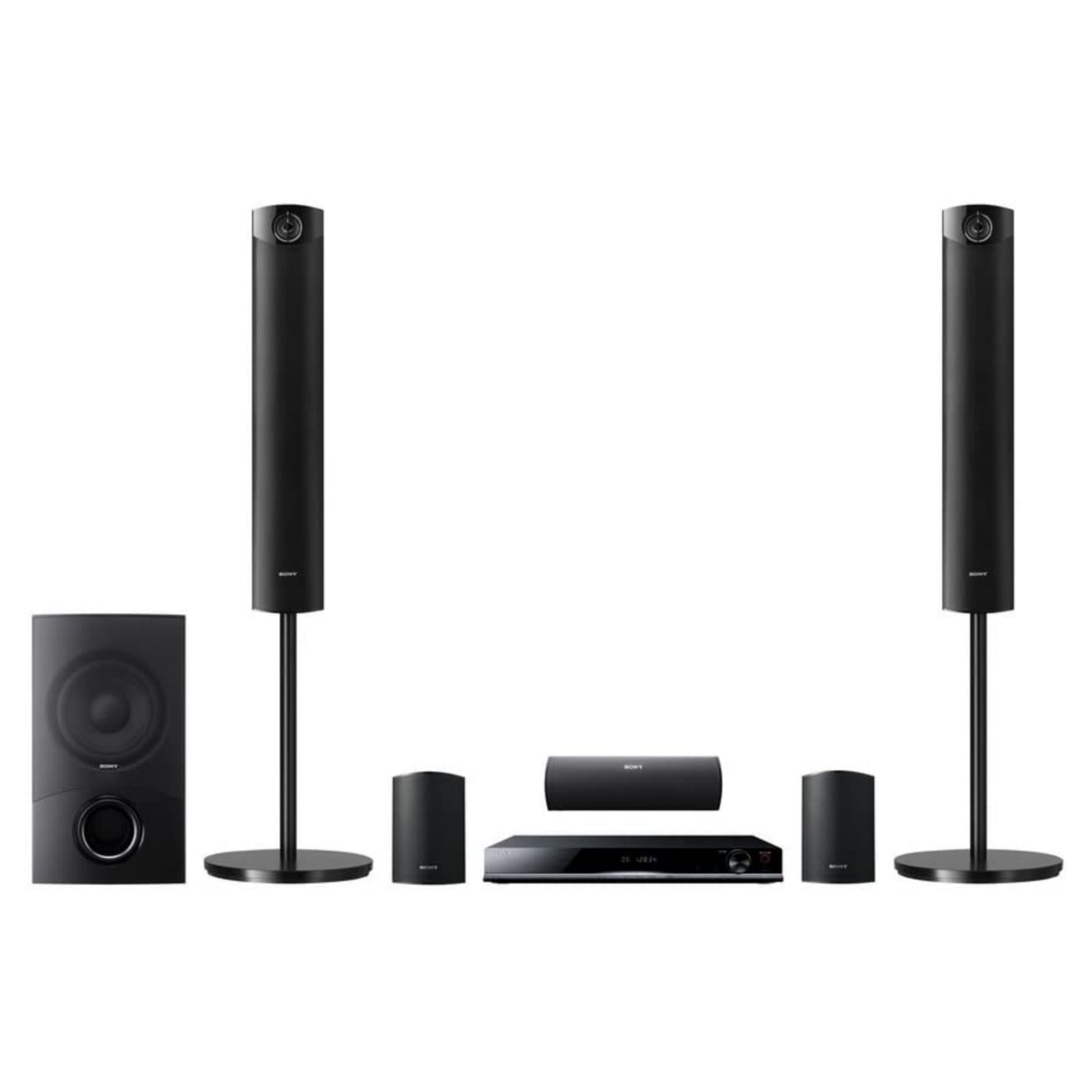 Sony BRAVIA DAV-DZ640K 5.1Ch 1000 watts Standing DVD Home Theater System - London Used