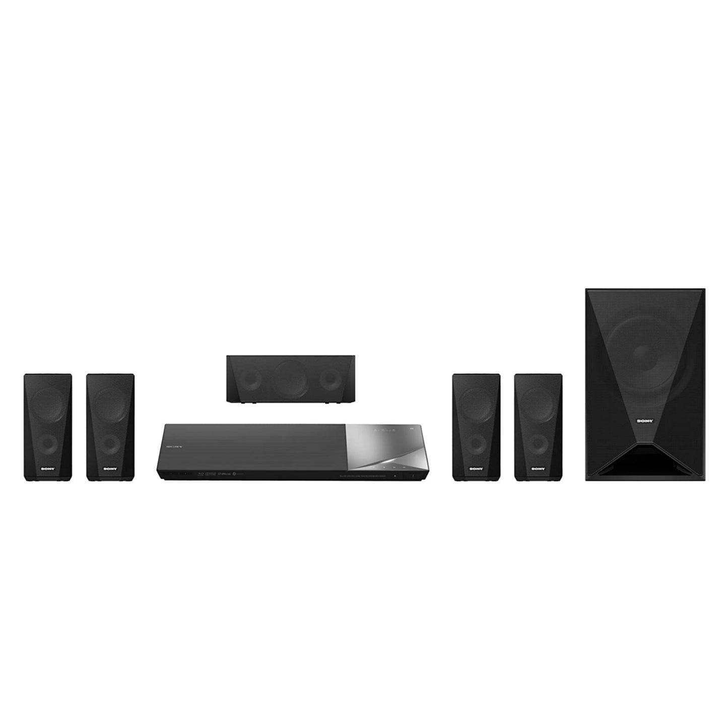 Sony BDV-N5200W 5.1Ch Smart Bluetooth Blu-ray 3D DVD Home Cinema System with S-Master Digital Amplifier (NFC, Netflix, YouTube) - London Used