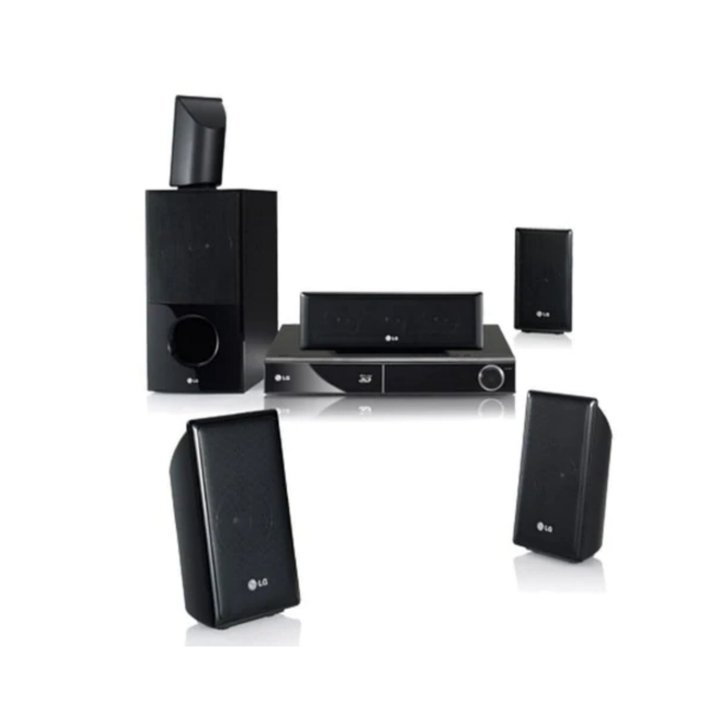 LG HX806SG 5.1Ch 850W 3D Blu-ray DVD Home Cinema System - Foreign Used