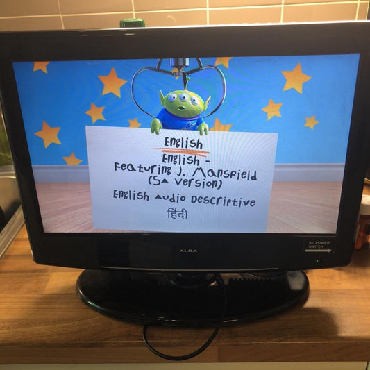 ALBA 16 Inch CFD1671A HD Ready DVD and LCD TV Combo - Front View