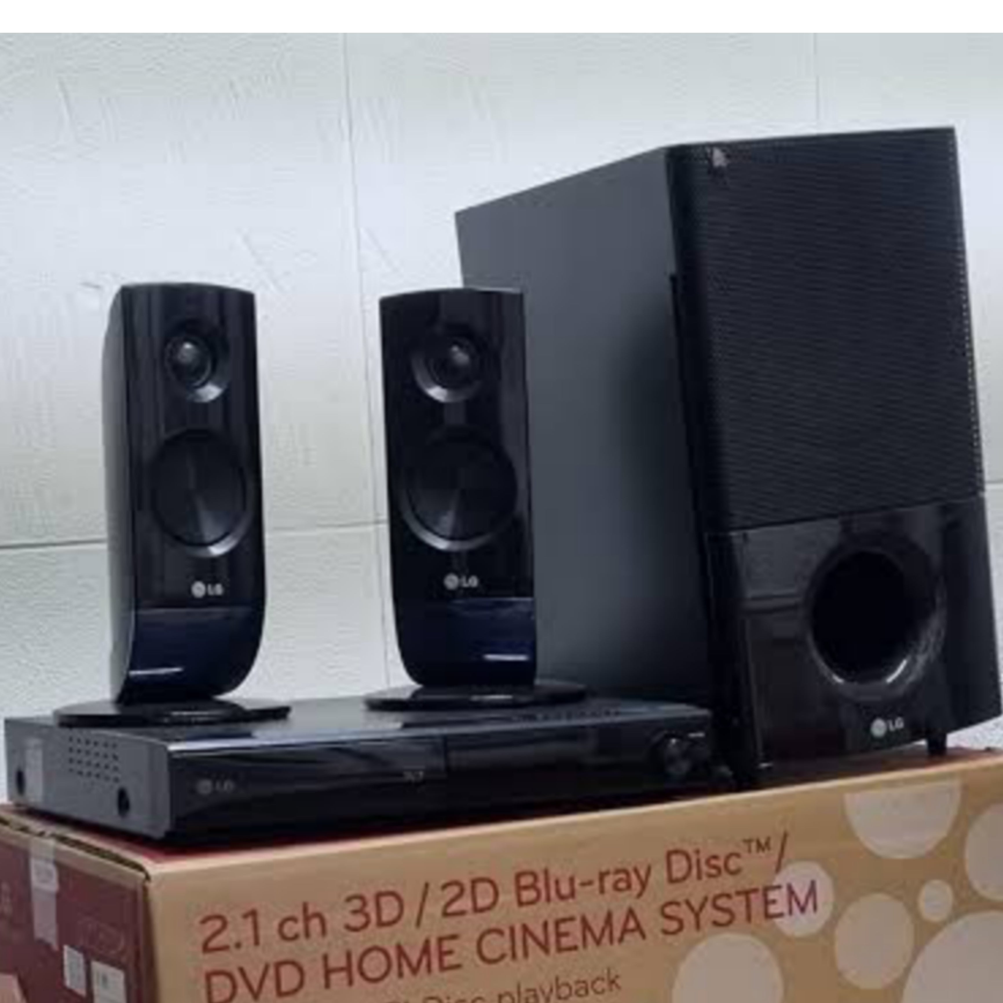 LG HX806CM 500W 3D Blu-ray DVD Home Theater System (USB, FM