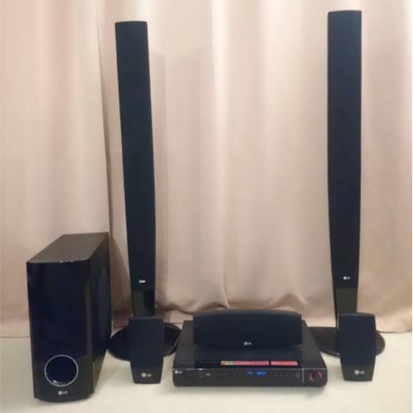 LG HT503PH 5.1Ch 500W DVD Tower Home Cinema System - Foreign Used