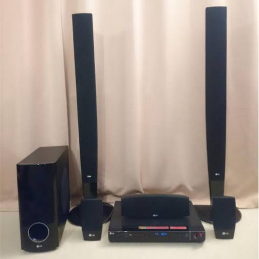 LG HT503PH 5.1Ch 500W DVD Tower Home Cinema System - Foreign Used