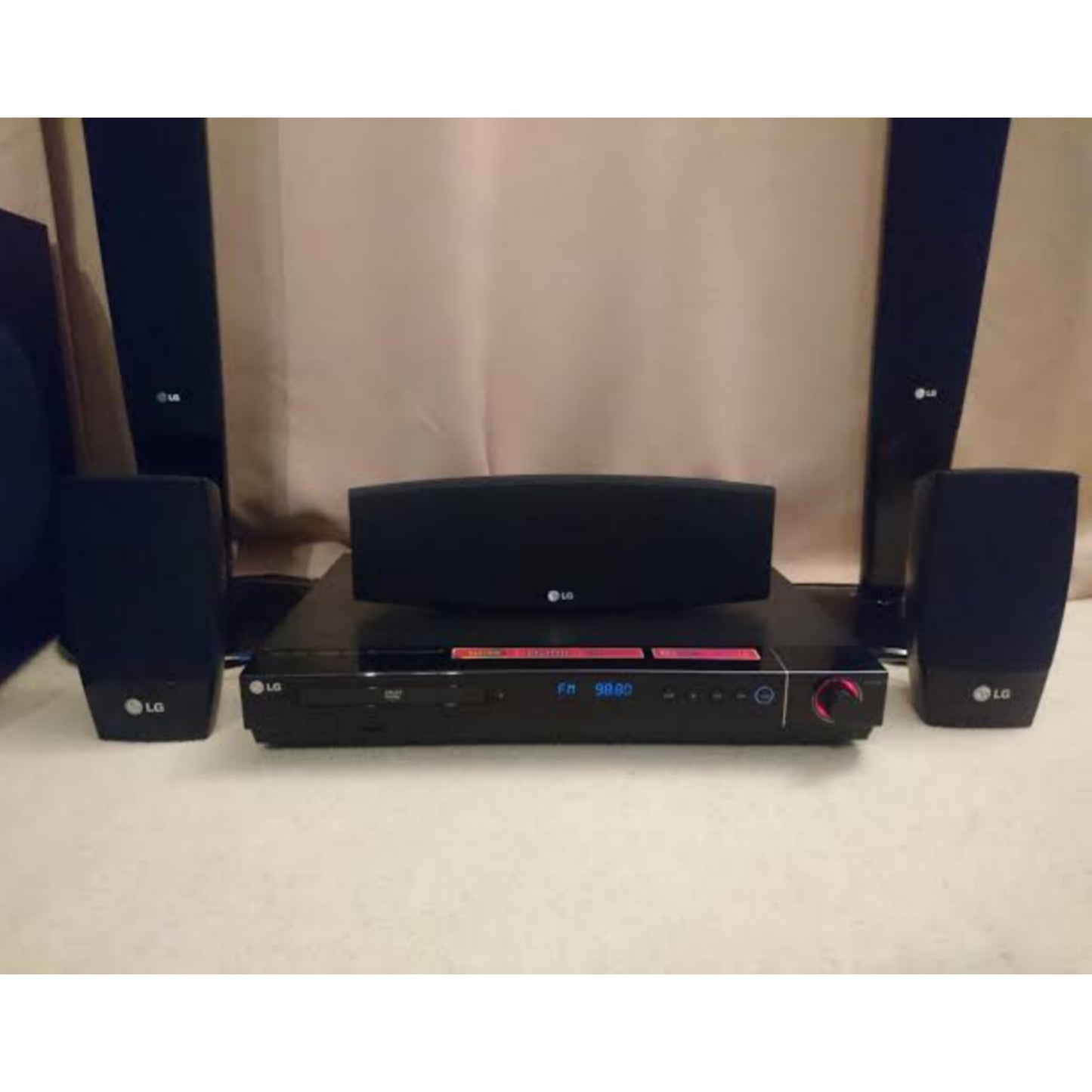 LG HT503PH 5.1Ch 500W DVD Tower Home Cinema System - Foreign Used