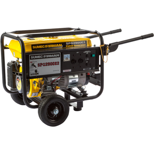 SUMEC FIRMAN SPG2900E2 2.2KVA 100% Copper Key Start Gasoline Generator - Brand New