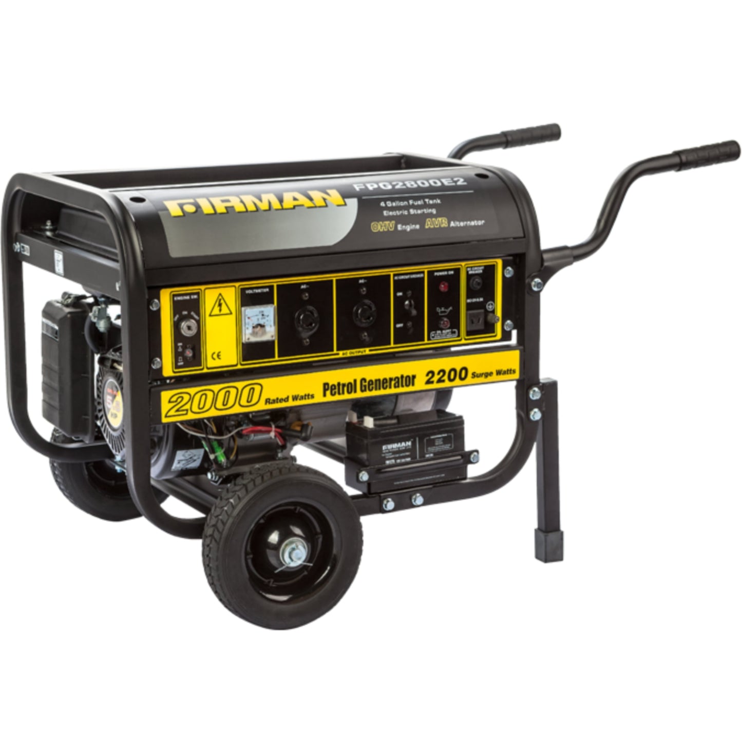 SUMEC FIRMAN FPG2800 2.2KVA 100% Copper Key Start Gasoline Generator - Brand New