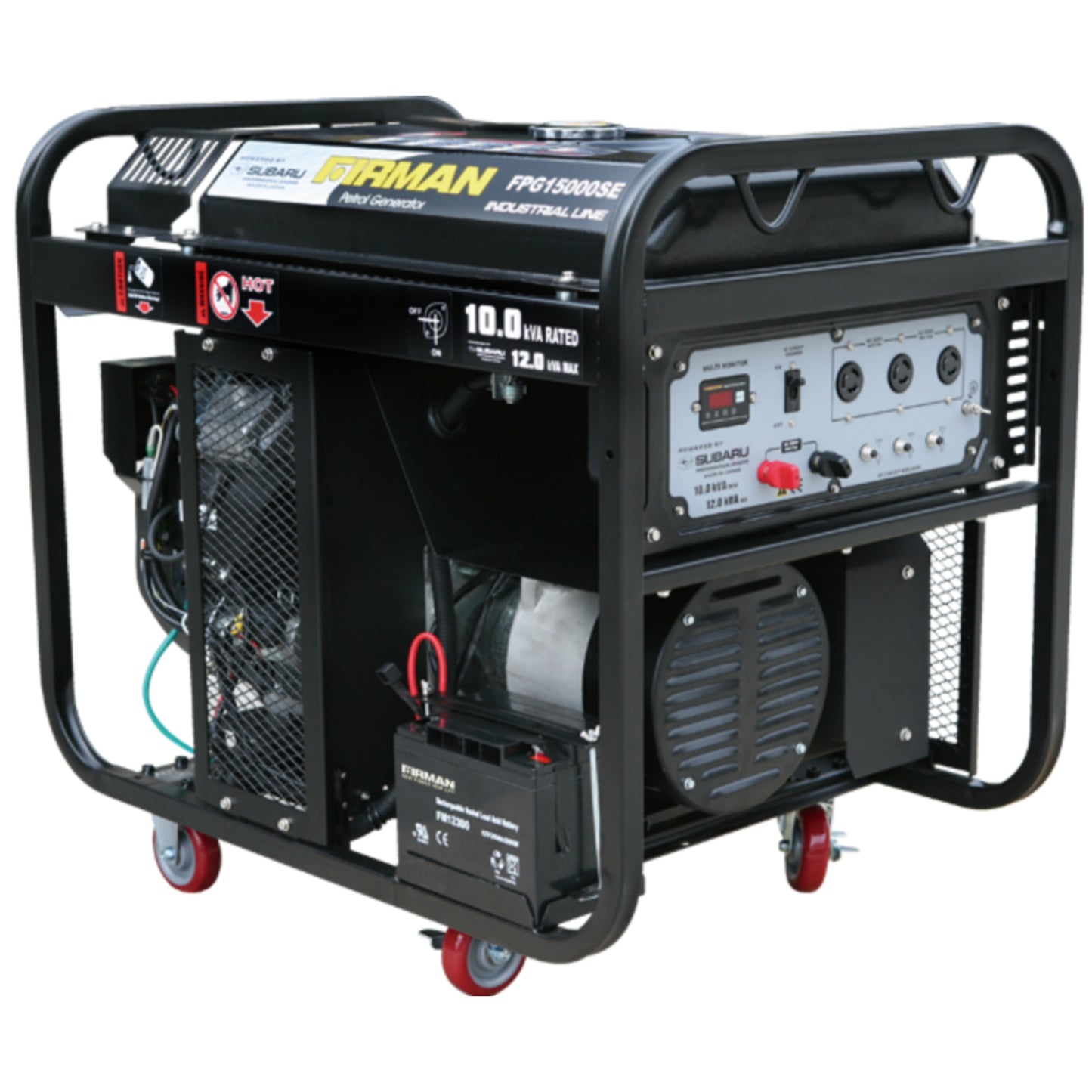FIRMAN FPG15000SE 12KVA 100% Copper Key Start Gasoline Generator - Brand New