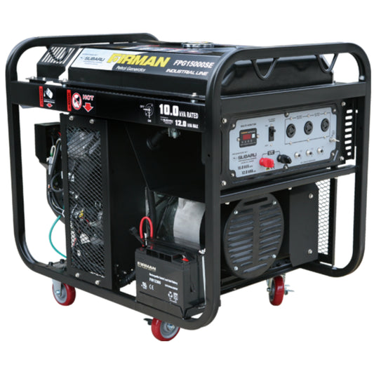 FIRMAN FPG15000SE 12KVA 100% Copper Key Start Gasoline Generator - Brand New