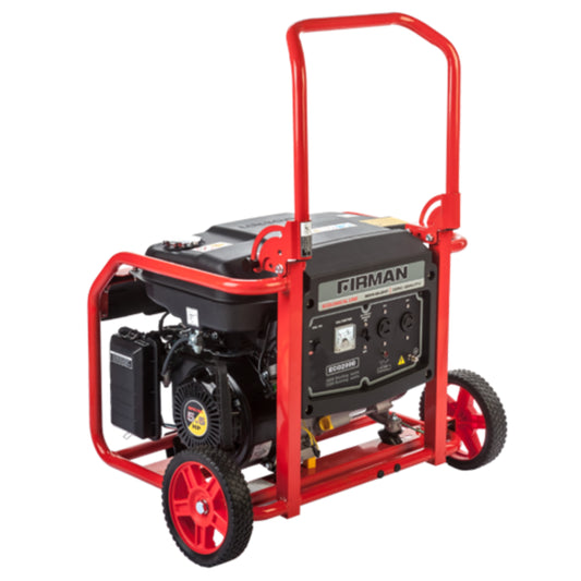 FIRMAN ECO2990S 1.8KVA 100% Copper Manual Gasoline Generator - Brand New