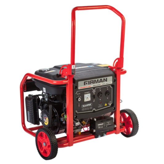FIRMAN ECO3990ES 3.2KVA 100% Copper Manual Gasoline Generator - Brand New