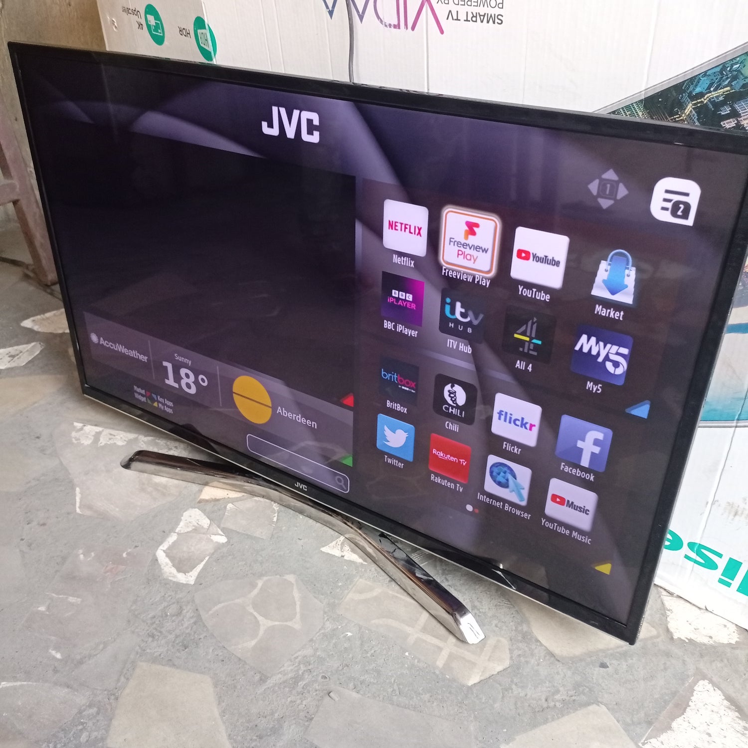 JVC FOREIGN USED TVS