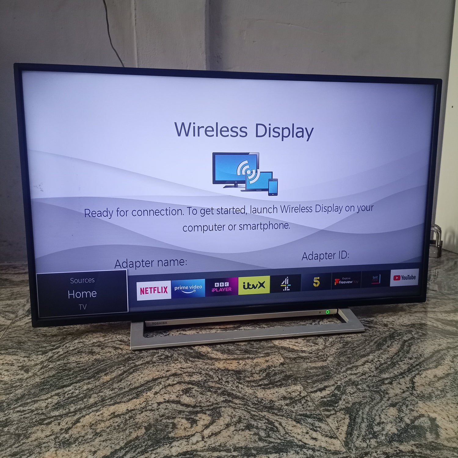TOSHIBA 43 inch Foreign Used TV