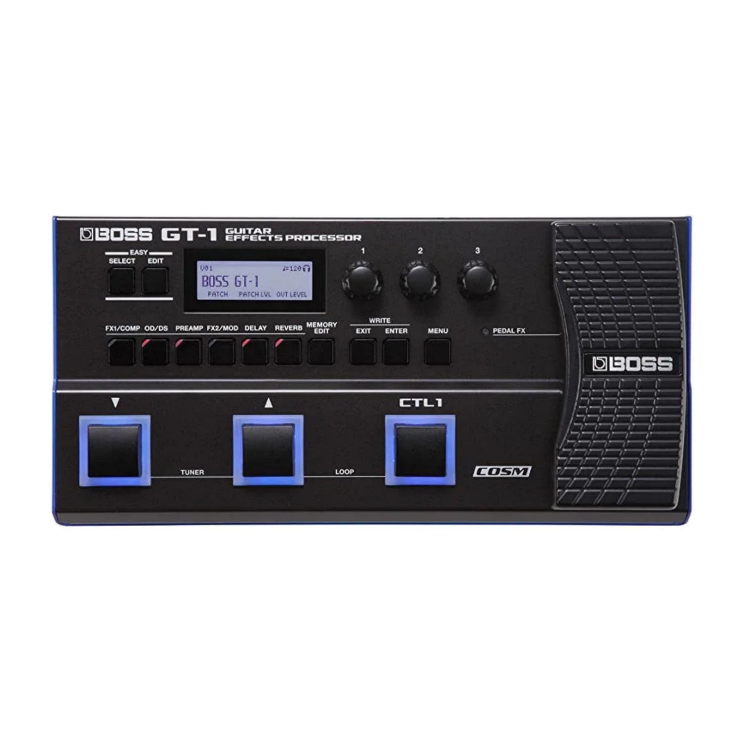 Guitars effects pedals