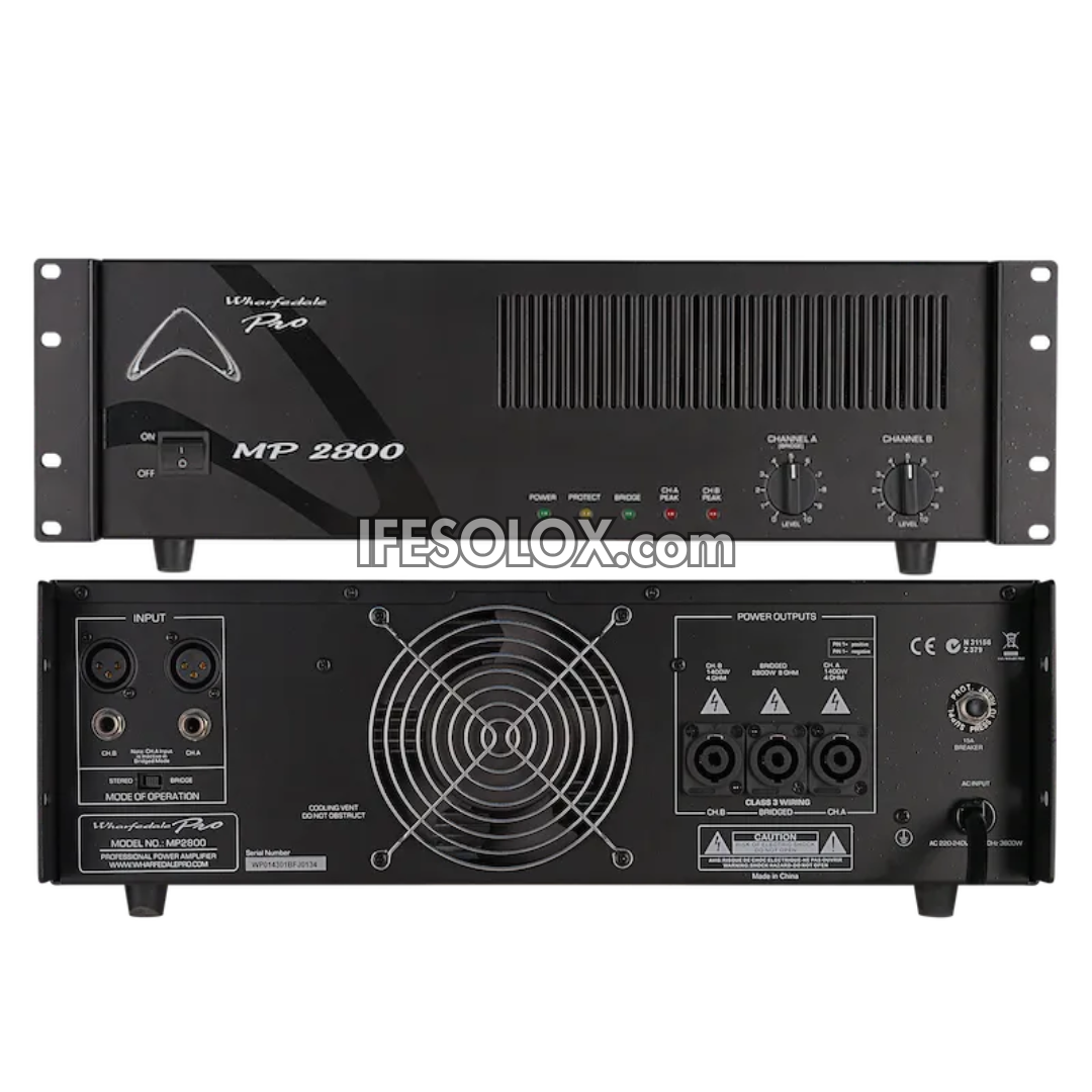 Official distributor of Wharfedale Pro Power Amplifiers 