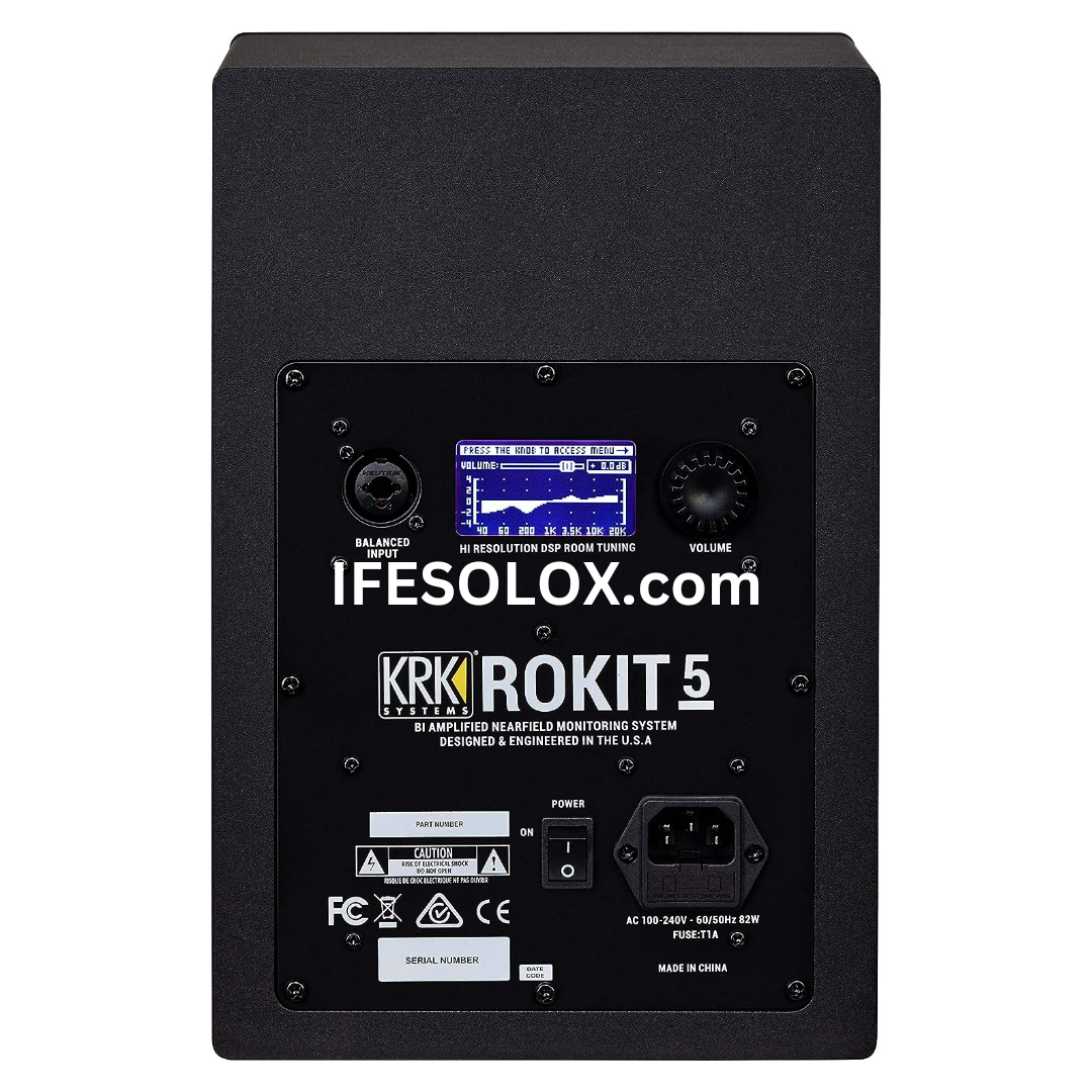 KRK ROKIT RP5 Dual (2-Way) 100W 5" Powered Near-Field Studio Monitor Speaker for Music Production - Brand New