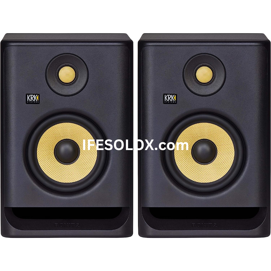 KRK ROKIT RP7 Dual (2-Way) 7" Powered Near-Field Studio Monitor Speaker for Music Production and mixing - Brand New