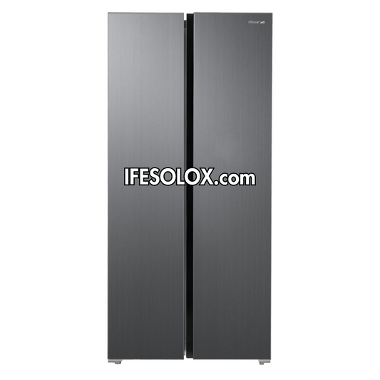 Hisense REF 55WS 436L Side by Side Double Door Refrigerator + 1 Year Warranty - Brand New