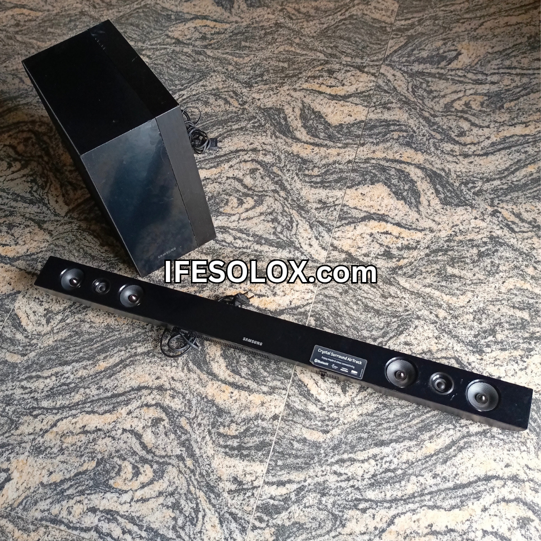 Samsung HW-E450 2.1Ch 280W High Fidelity Bluetooth Sound Bar with Wireless Subwoofer - Foreign Used