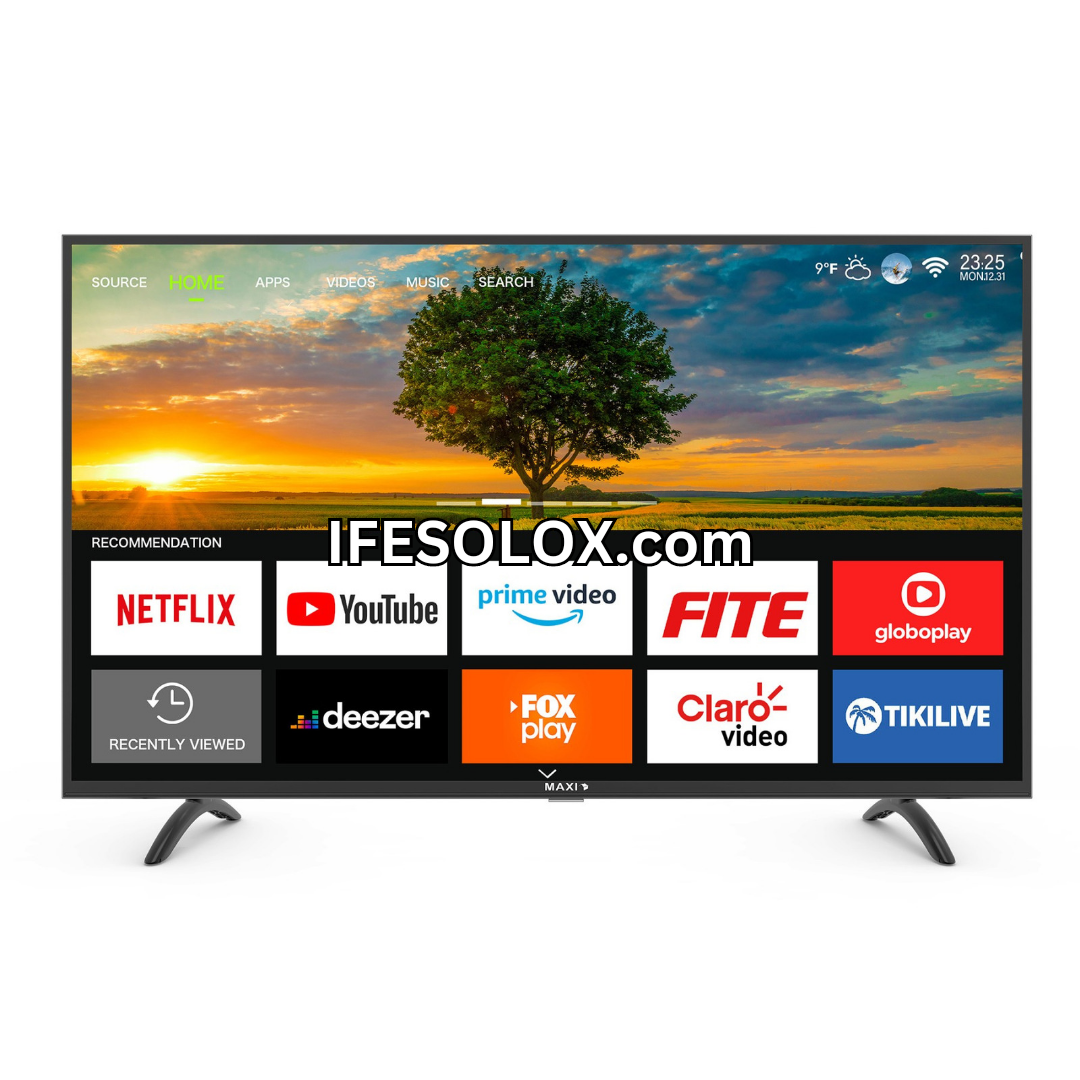 MAXI 42 Inch 42D2010S Smart Full HD LED TV (Built-in WiFi, Miracast) + 1 Year Warranty - Brand New