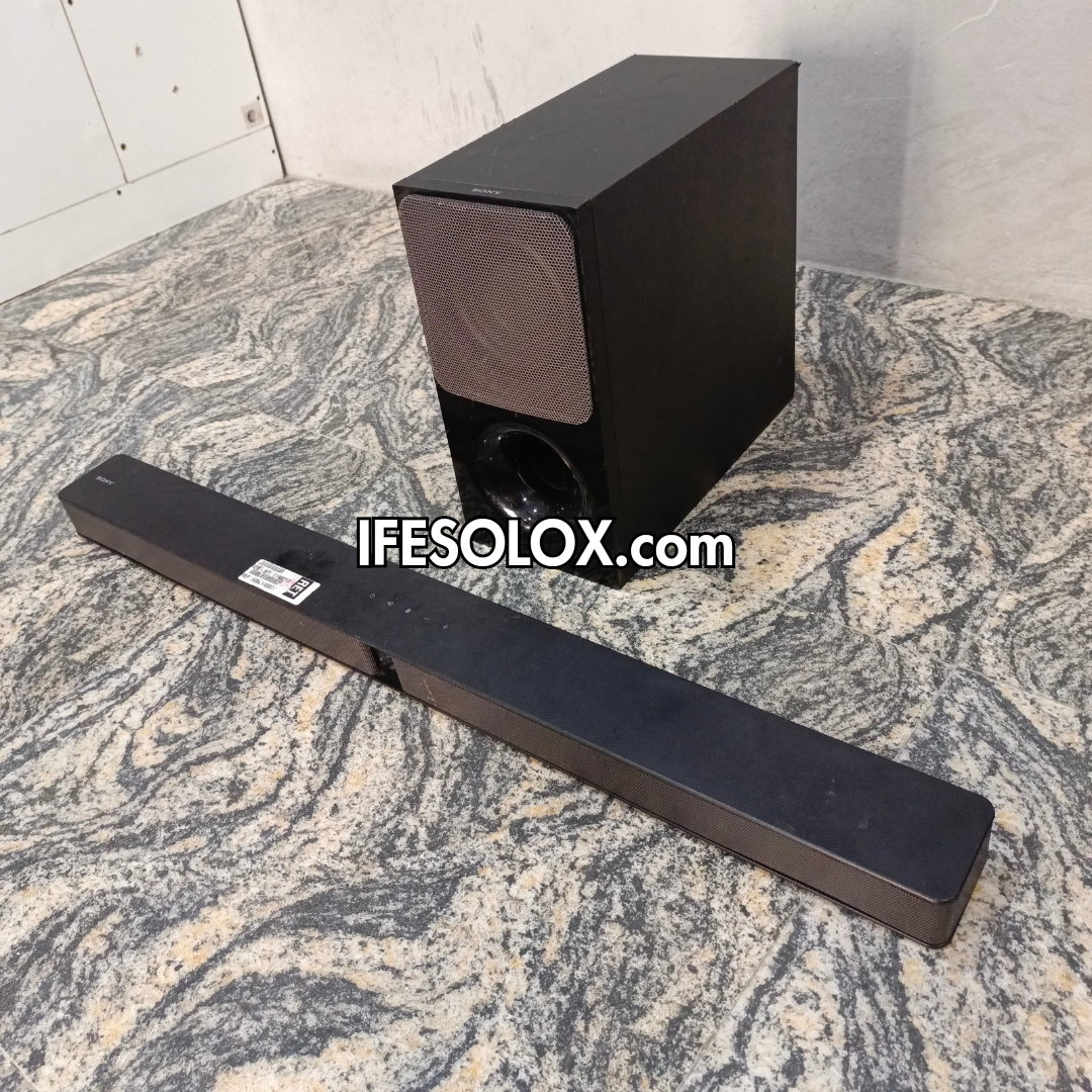 SONY CT290 2.1Ch 300W Slim Sound Bar with Wireless Subwoofer - Foreign Used