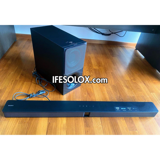 SONY CT290 2.1Ch 300W Slim Bluetooth Sound Bar with Wireless Subwoofer + HDMI Arc - Foreign Used